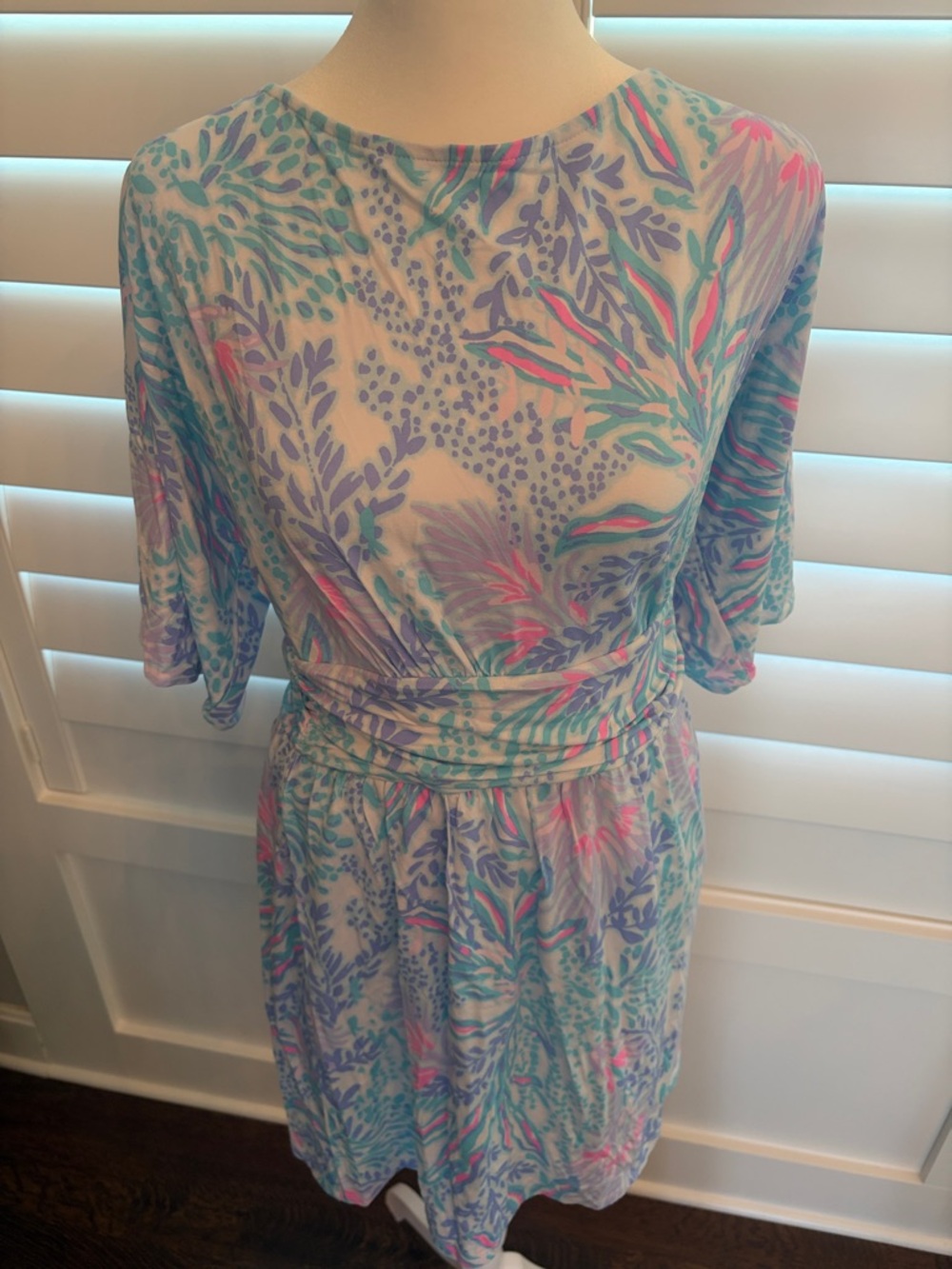 Lilly Pulitzer Parigi Boat Neck Romper -Via Del Mar